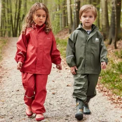 Khaki Green 2 Piece Rainsuit