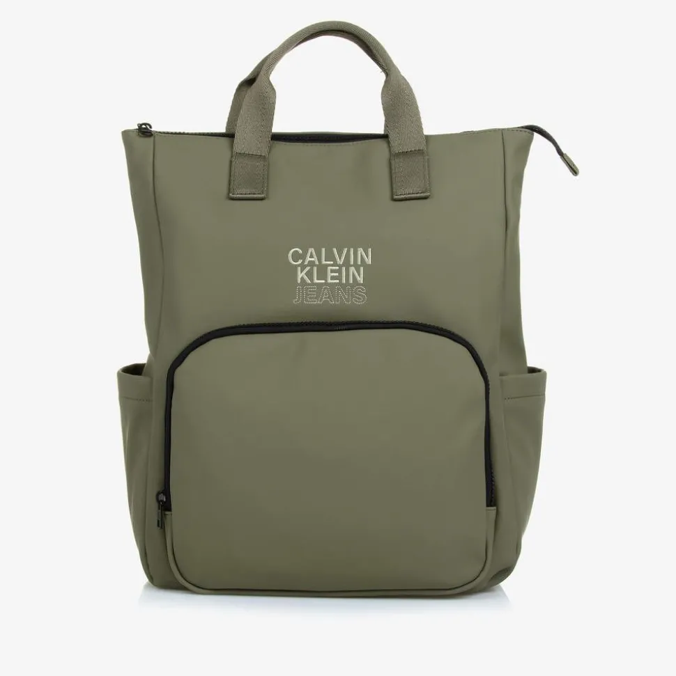 Khaki Green Changing Backpack (40cm)