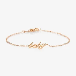 18kt Rose Gold Baby Bracelet