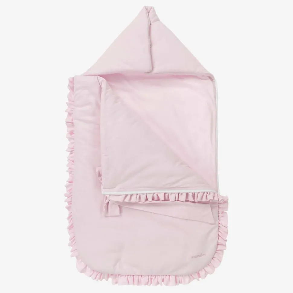 Light Pink Cotton Jersey Baby Nest (80cm)