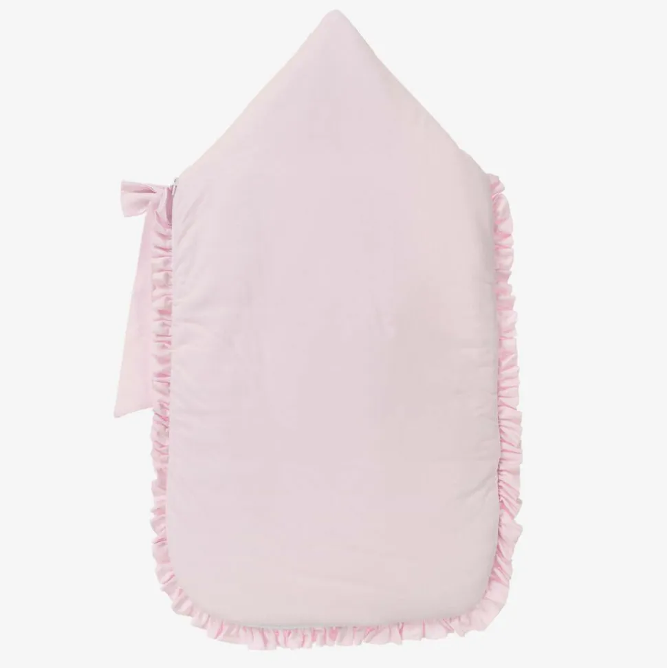 Light Pink Cotton Jersey Baby Nest (80cm)
