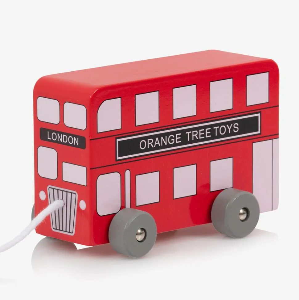 London Bus Pull Along Toy (13cm)