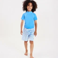 Mid-Blue Swim T-Shirt (UPF 50+)