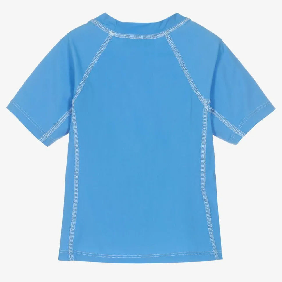 Mid-Blue Swim T-Shirt (UPF 50+)