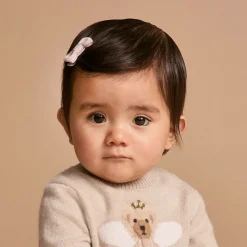 Mini Bow Hair Clips (6 Pack)