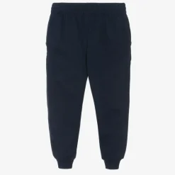 Navy Blue Cotton Joggers