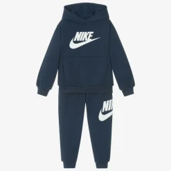 Navy Blue Cotton Tracksuit