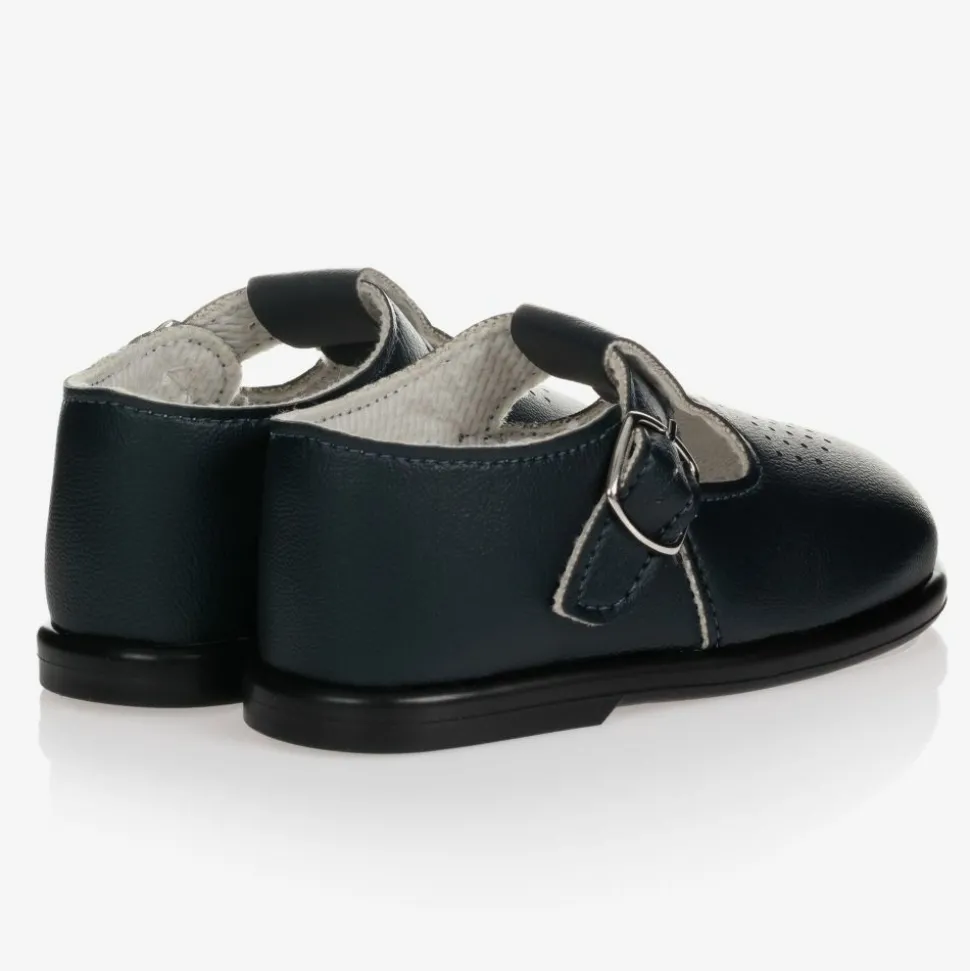 Navy Blue First Walker Shoes