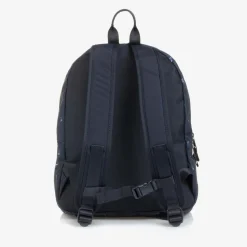 Navy Blue Flags Canvas Backpack (40cm)
