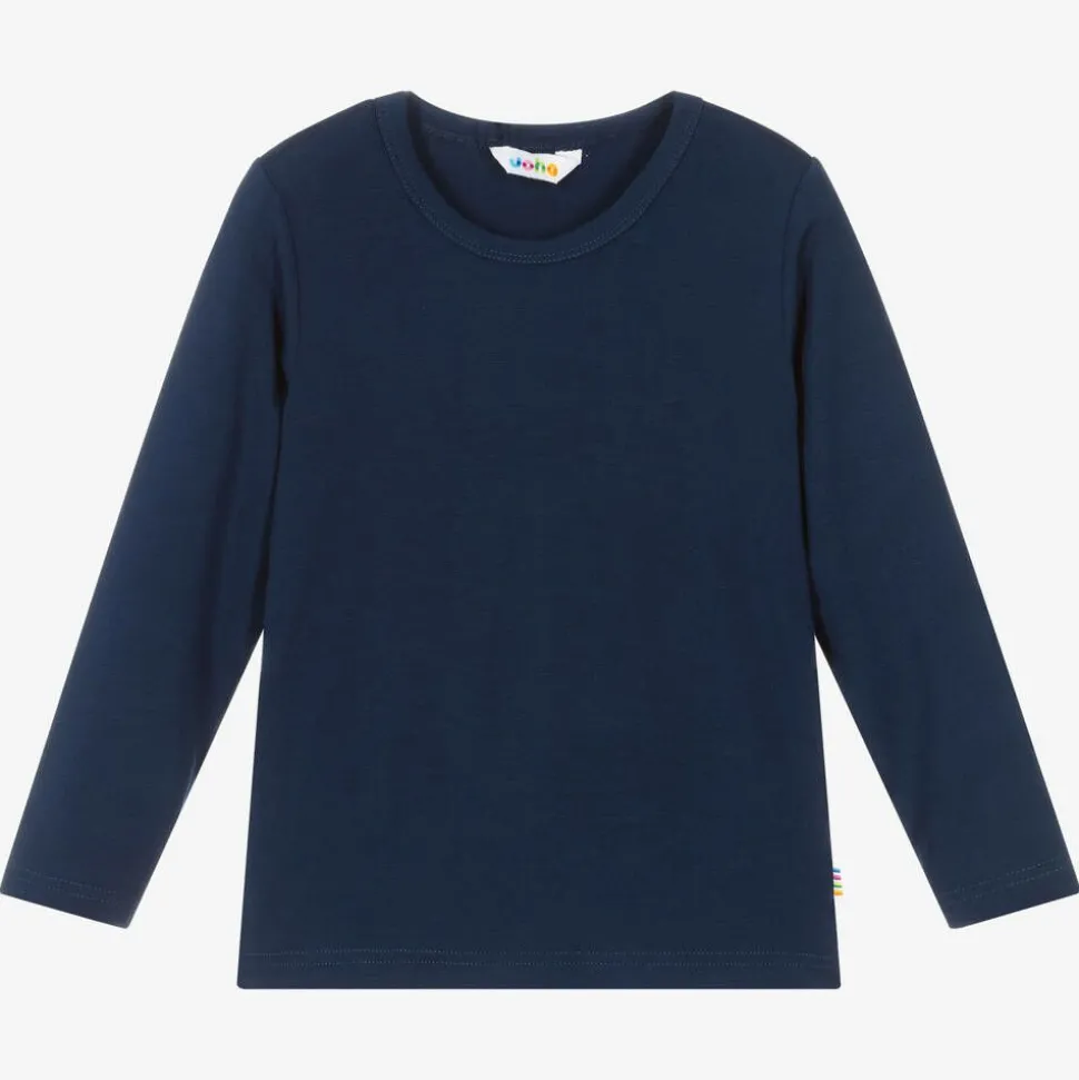 Navy Blue Organic Bamboo Top