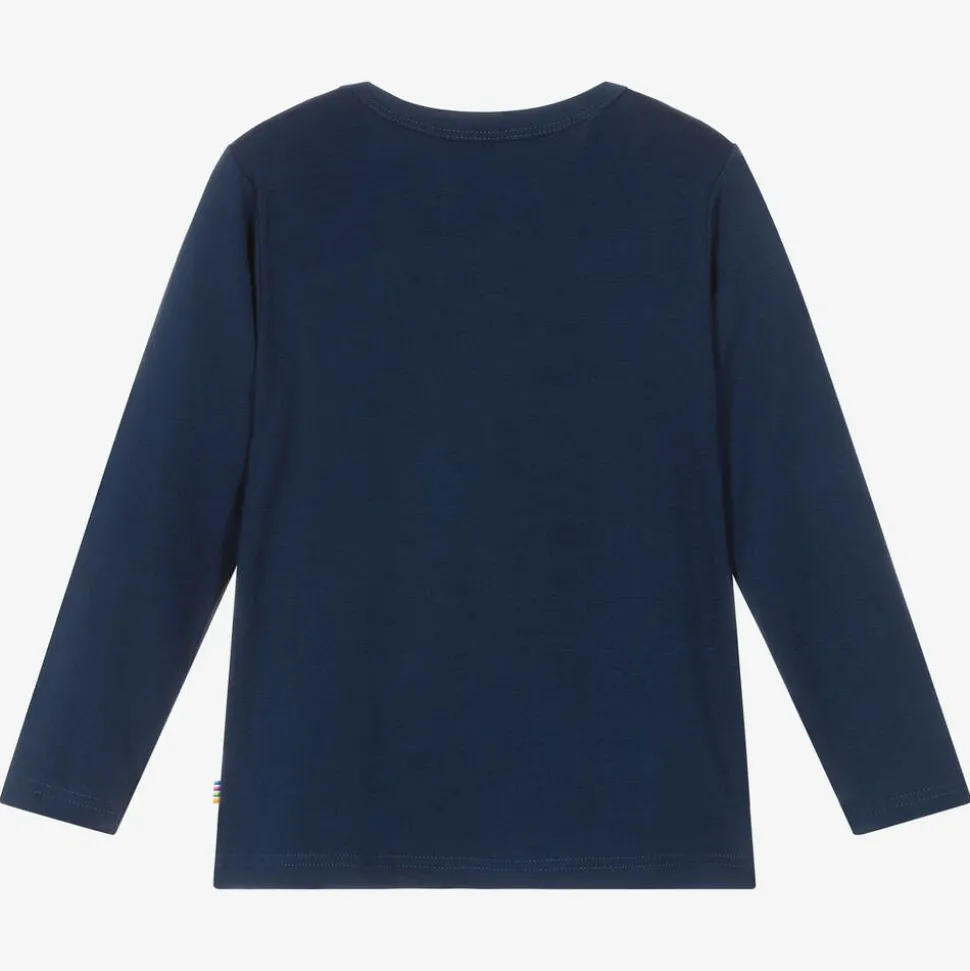 Navy Blue Organic Bamboo Top