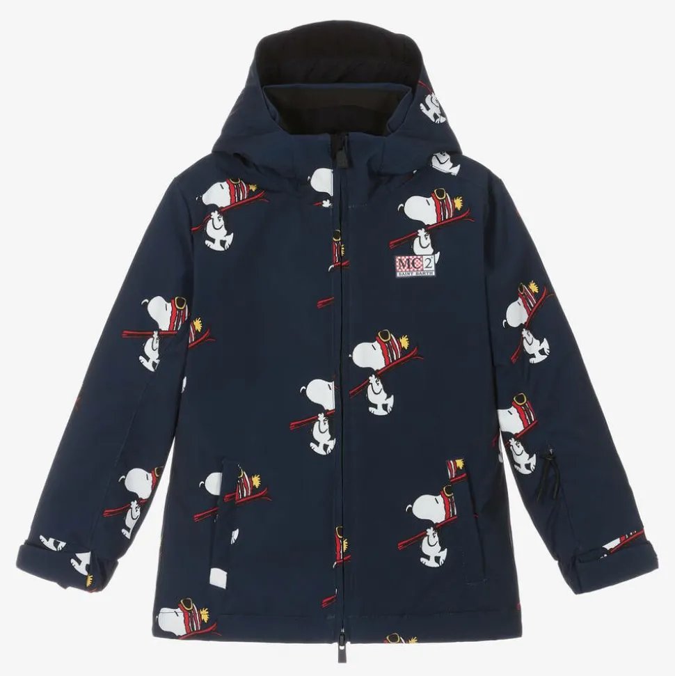 Navy Blue Peanuts© Ski Jacket