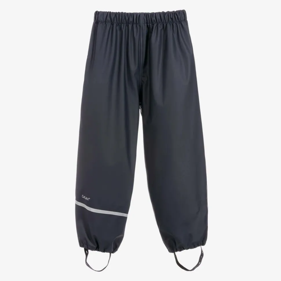 Navy Blue Waterproof Trousers