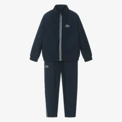 Navy Blue Zip-Up Crocodile Tracksuit