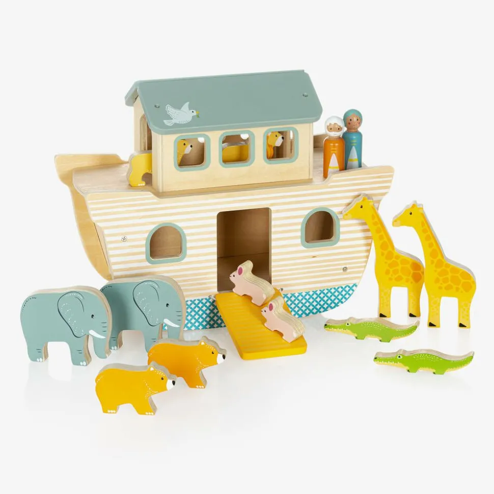 Noah's Ark Wooden Toy (35cm)