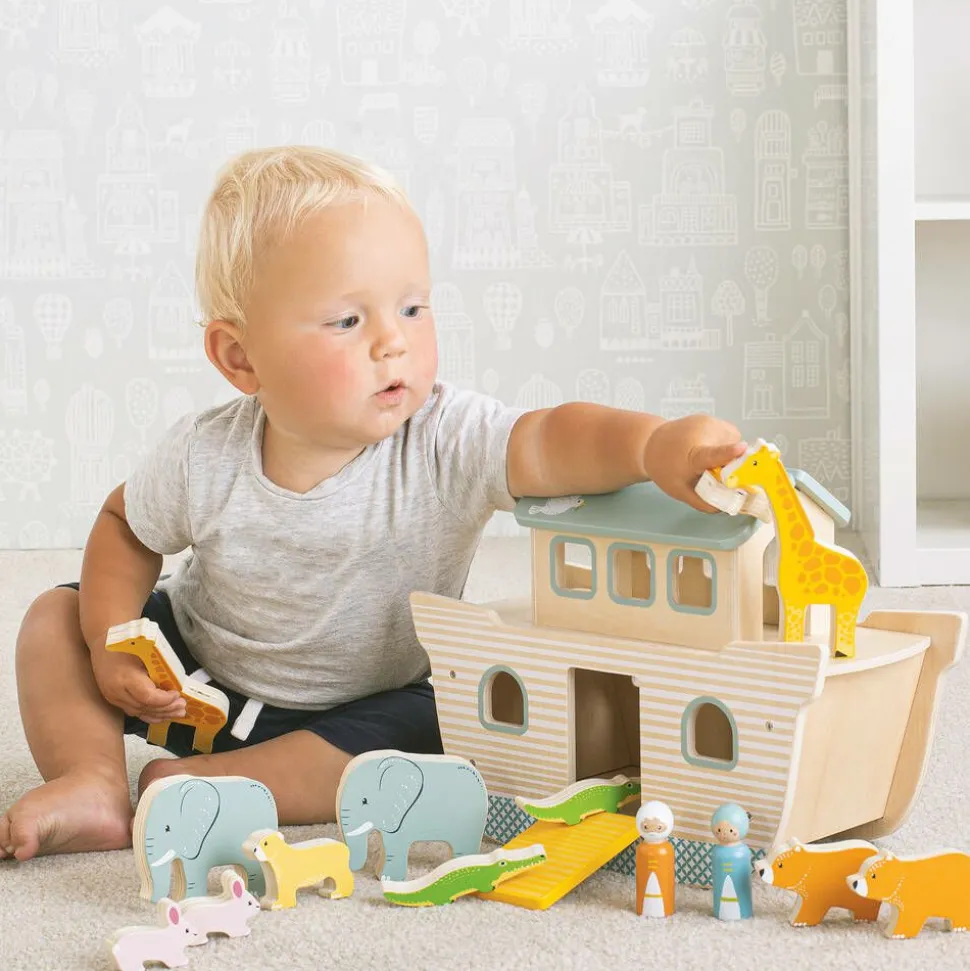Noah's Ark Wooden Toy (35cm)