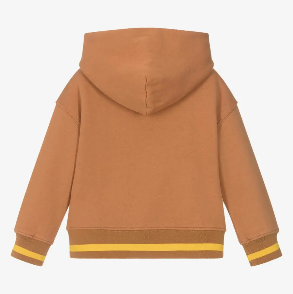 Orange Organic Cotton Hoodie