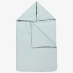 Pale Blue Cotton Baby Nest (71cm)