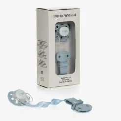 Pale Blue Dummy & Clip Set