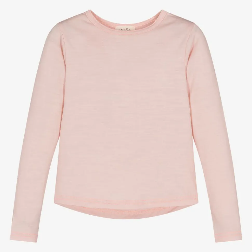Pale Pink ZQ Merino Wool Top