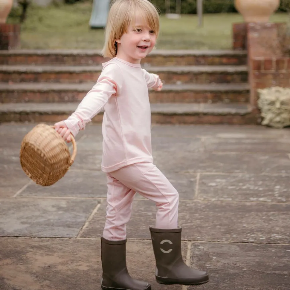 Pale Pink ZQ Merino Wool Top