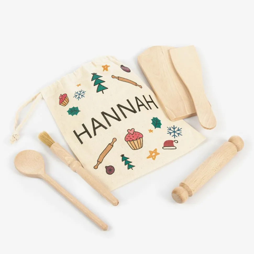 Personalised Festive Baking Set (23cm)