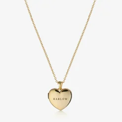 Personalised Gold-Plated Locket Necklace (45cm)
