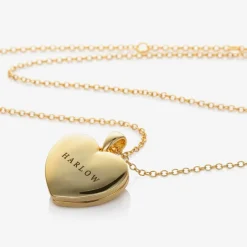 Personalised Gold-Plated Locket Necklace (45cm)