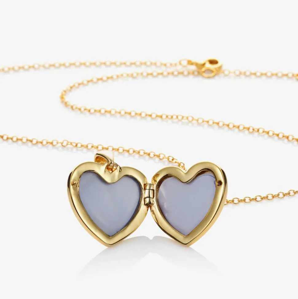 Personalised Gold-Plated Locket Necklace (45cm)