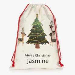 Personalised Reindeer Christmas Sack (64cm)