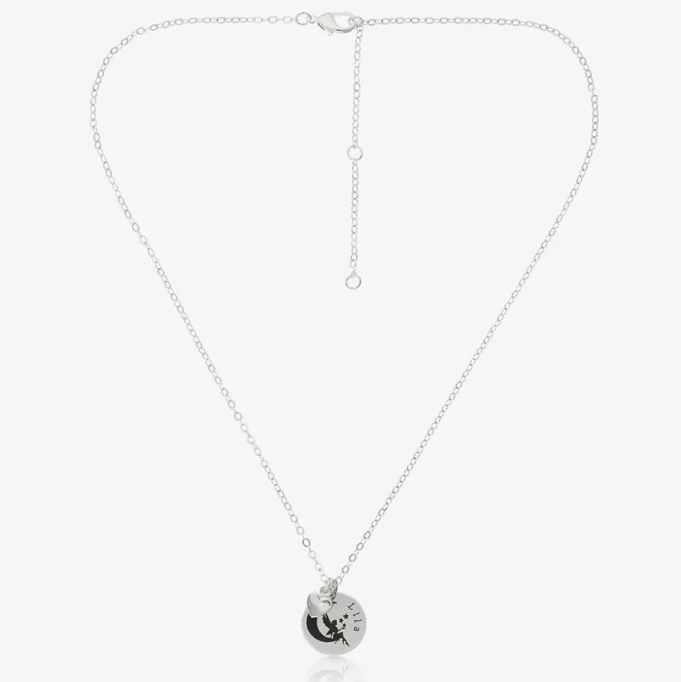 Personalised Silver Plated Fairy Necklace (47cm)