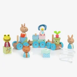 Peter Rabbit Wooden Puzzle Train Toy (29cm)