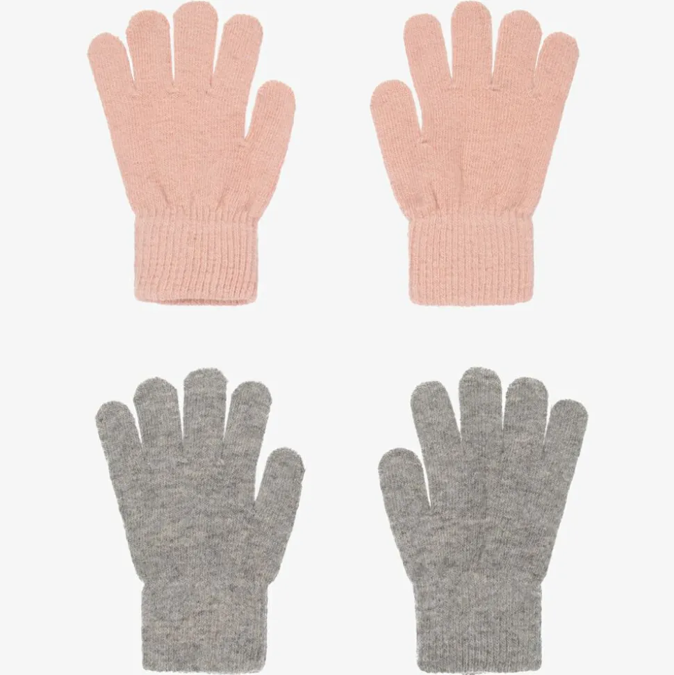 Pink & Grey Gloves (2 Pack)