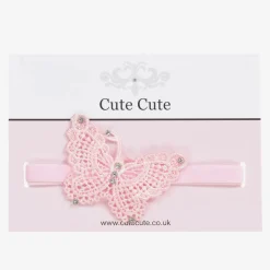Pink Butterfly Headband (7cm)