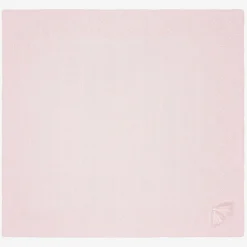Pink Cotton Knit Baby Blanket (92cm)