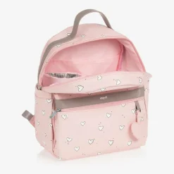 Pink Faux Leather Changing Backpack (37cm)