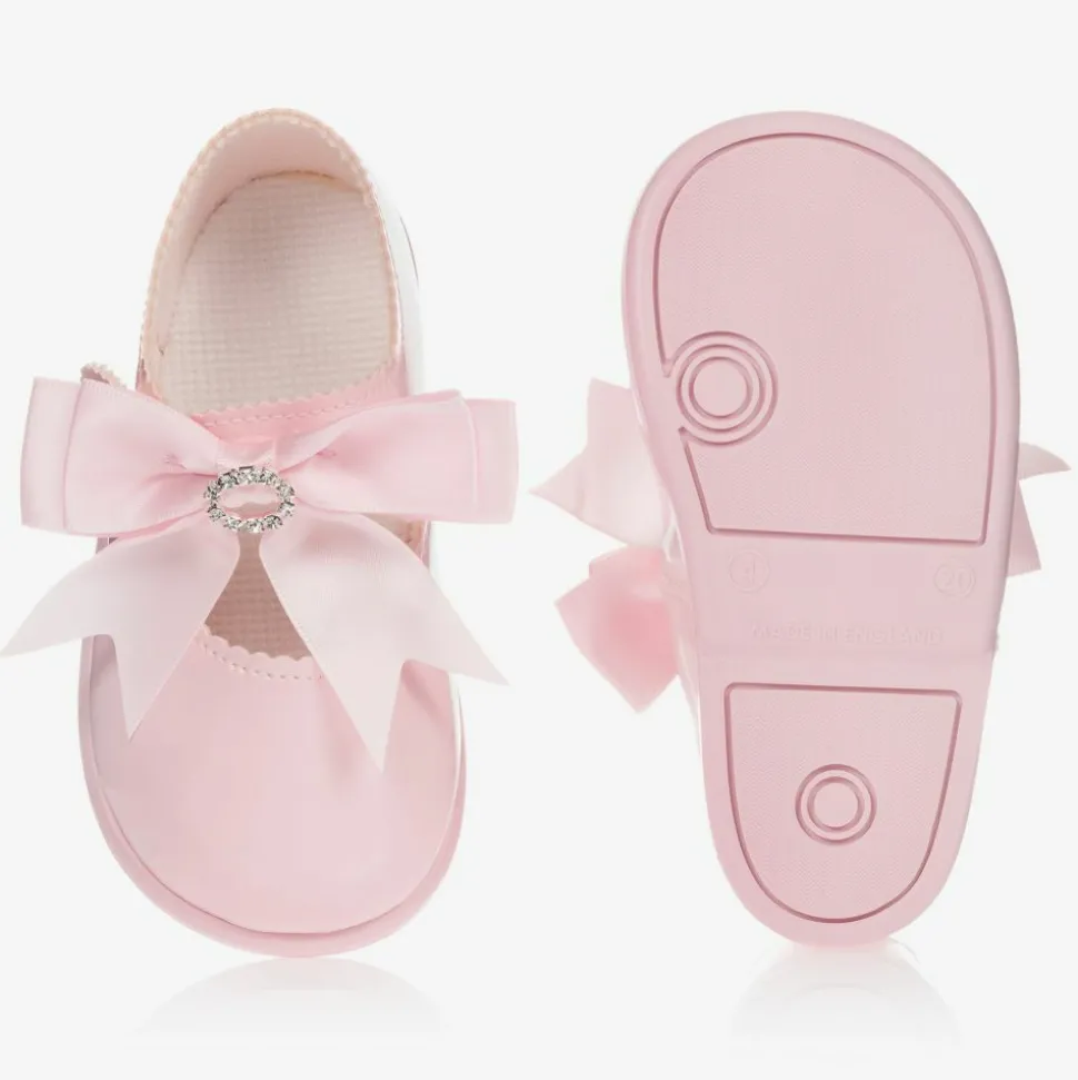 Pink First Walker Shoes