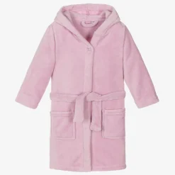 Pink Fleece Dressing Gown