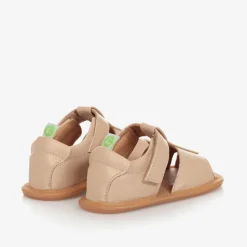 Pink Leather Baby Sandals