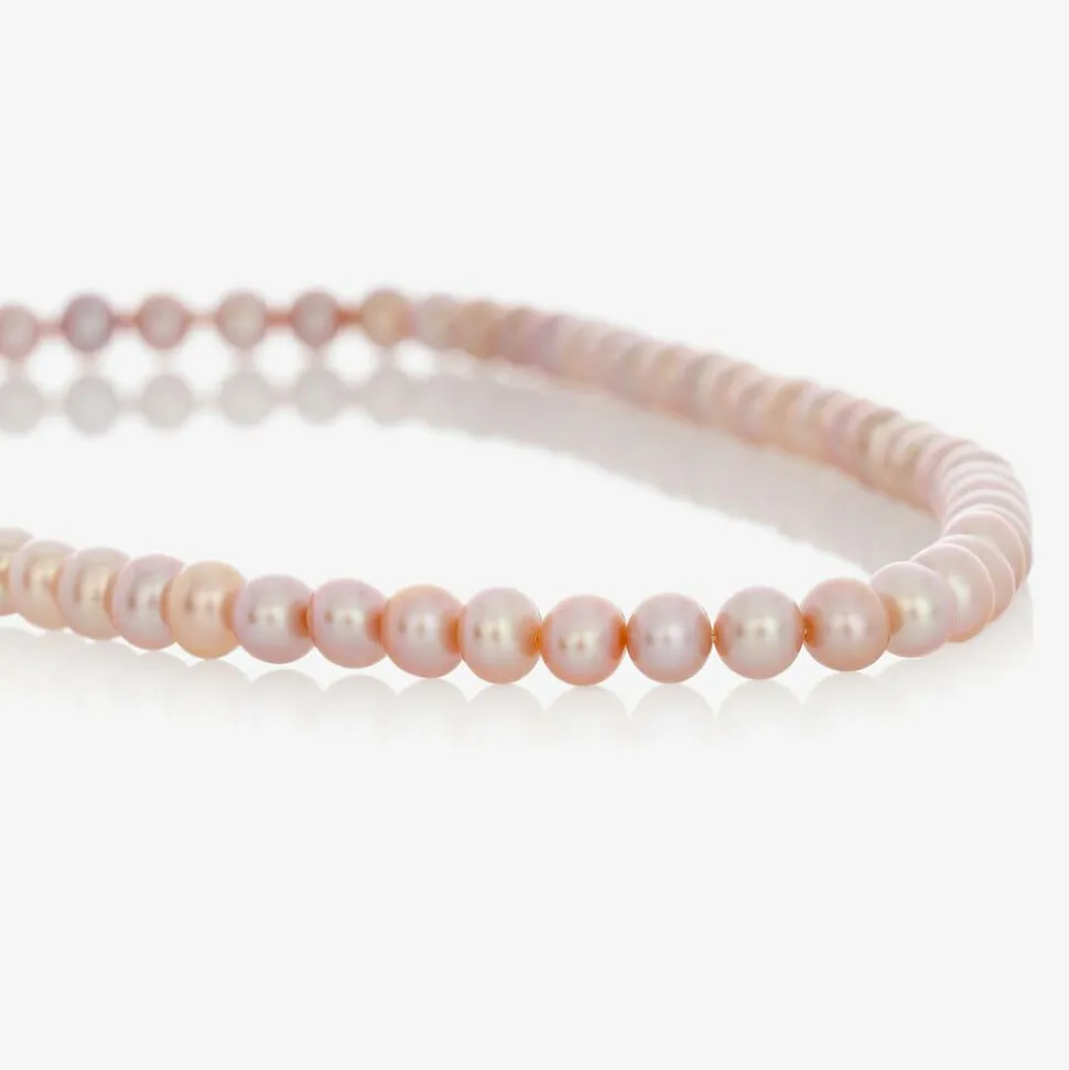 Pink Pearl Necklace (36cm)