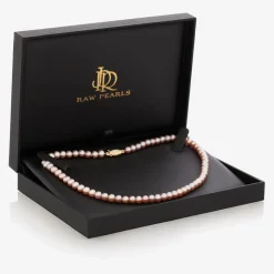 Pink Pearl Necklace (36cm)