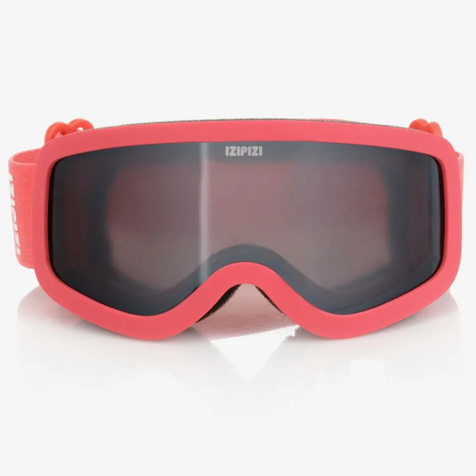 Pink Ski Goggles