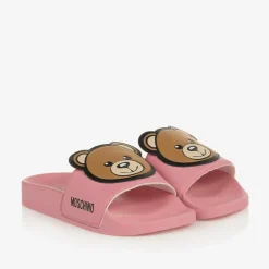 Pink Teddy Bear Sliders