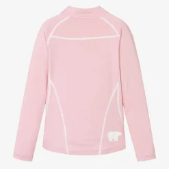 Pink Thermal Base Layer Half-Zip Top