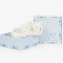 Plush Rattle Baby Slippers