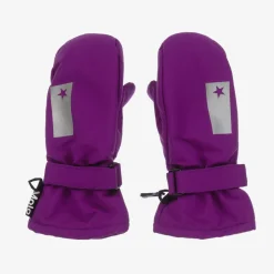 Purple Star Insulated Mittens