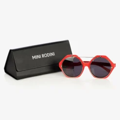 Red Flip-Up Sunglasses
