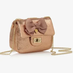 Rose Gold Bow Handbag (17cm)