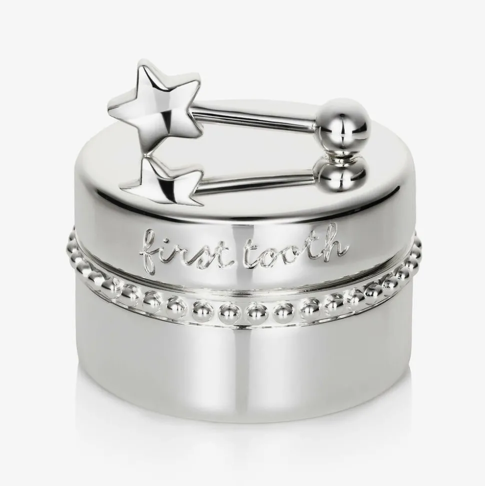 Silver Plated Tooth Fairy Box (5cm)