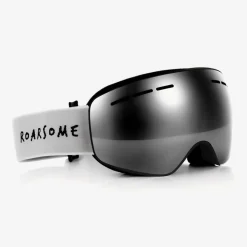 Silver Polarised Anti-Fog Ski Goggles
